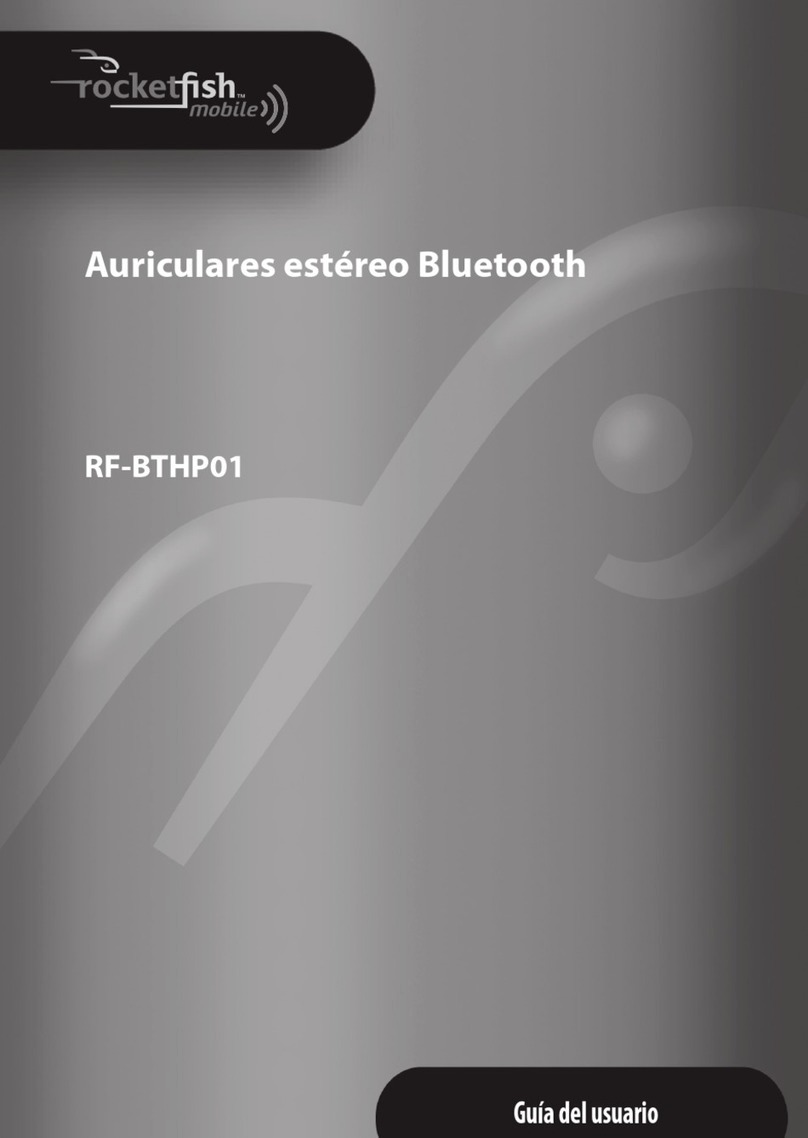 Rocket Fish RF-BTHP01 Quick start guide Rocket Fish RF-BTHP01 Quick start guide