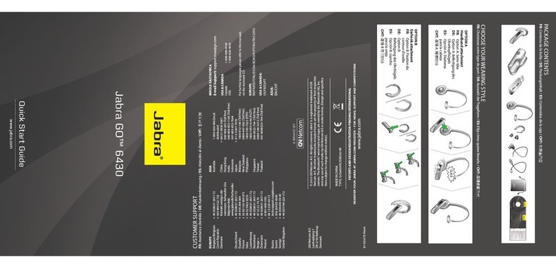 Jabra GO 6430 quick start guide