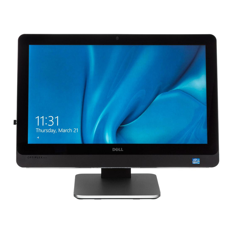 Dell OptiPlex 9010 AIO User manual Dell OptiPlex 9010 AIO User manual