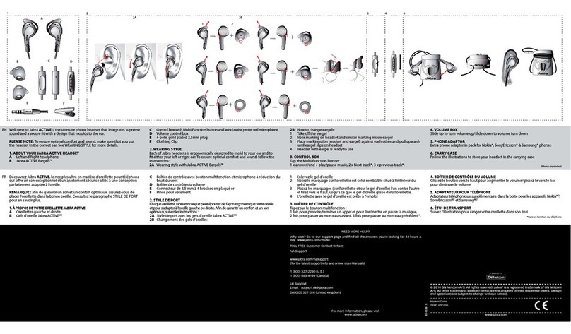 Jabra ACTIVE quick start guide