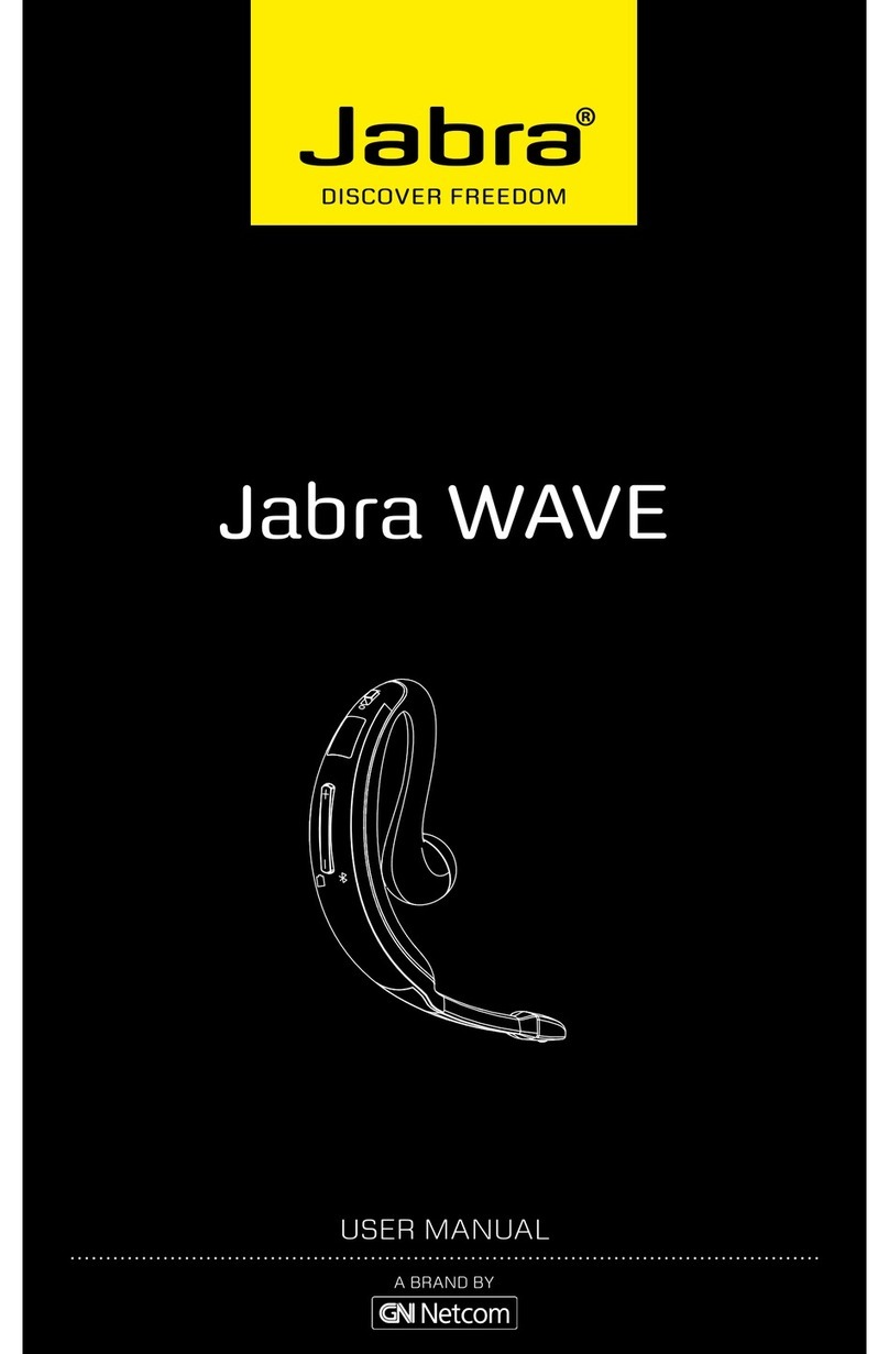 Jabra WAVE User manual