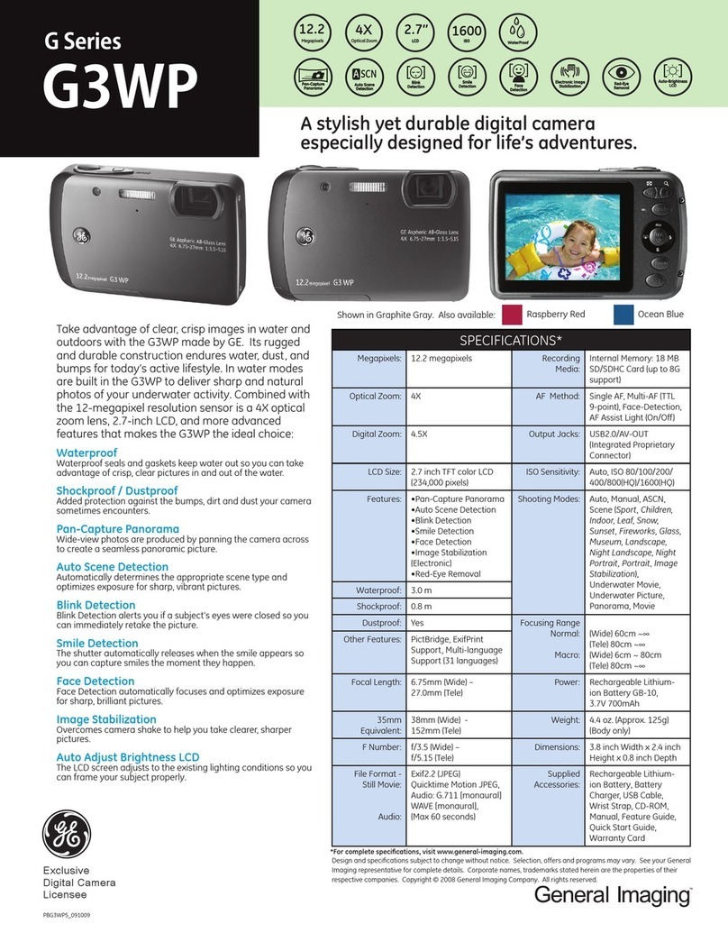 GE G3WP User manual
