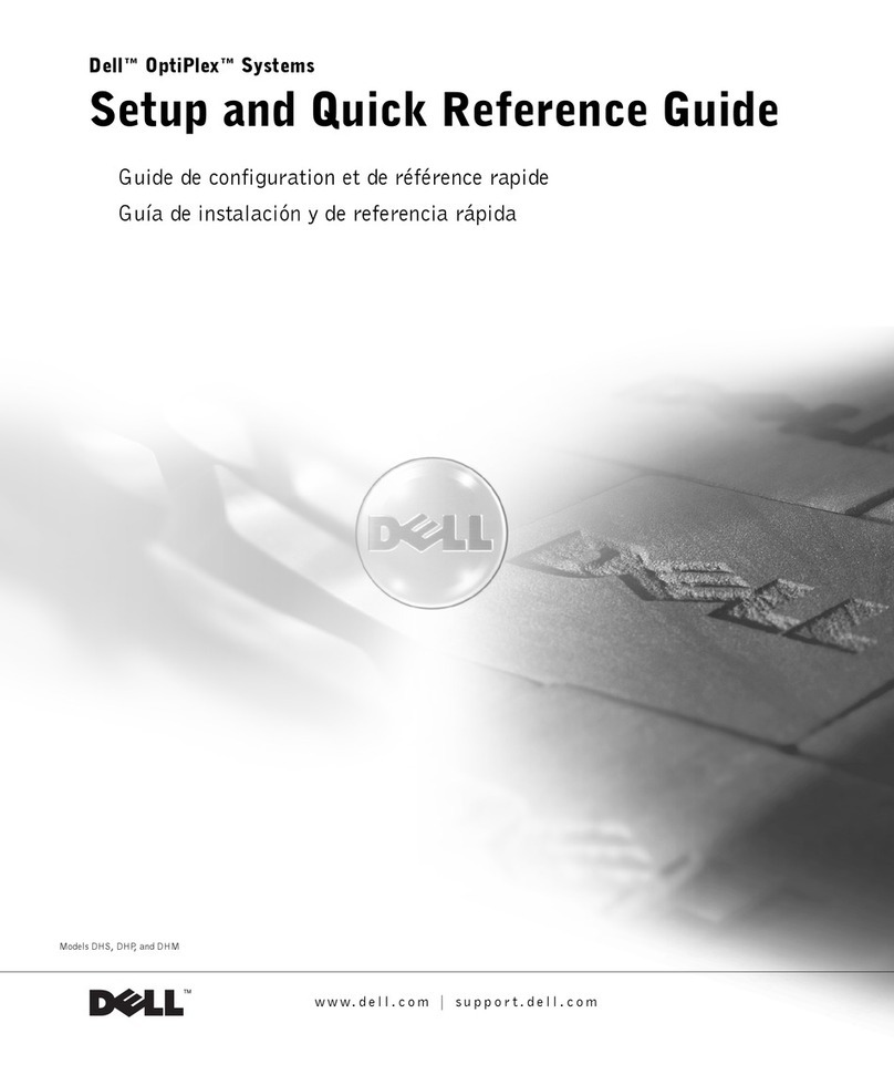 Dell GX240 - OptiPlex Pentium 4 1.8GHz 512MB 40GB CD... Setup and quick reference guide Dell GX240 - OptiPlex Pentium 4 1.8GHz 512MB 40GB CD... Setup and quick reference guide