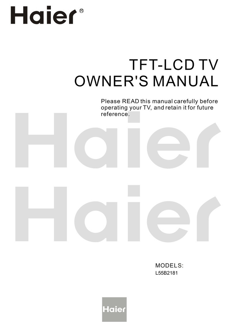 Haier L55B2181 User manual