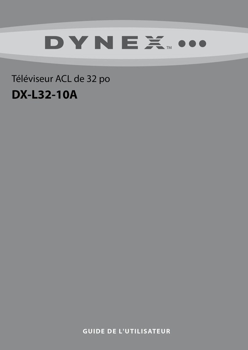 Dynex DX-L32-10A - 32" LCD TV User manual