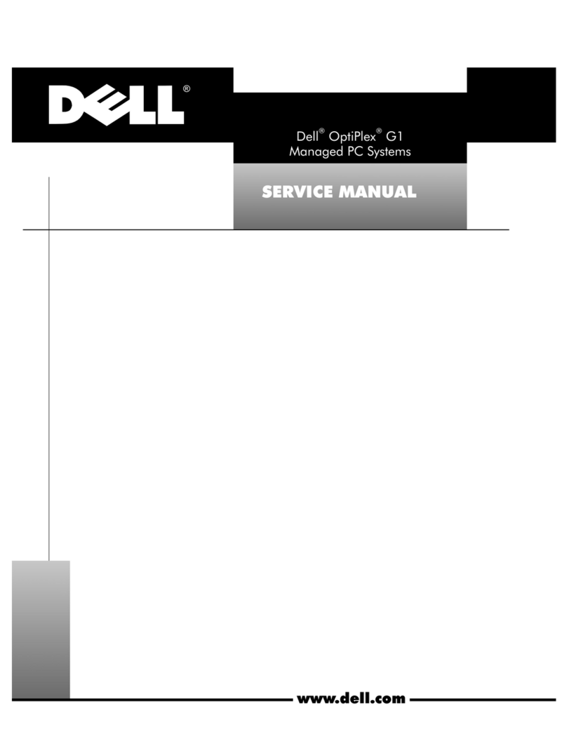 Dell OptiPlex G1 Service manual