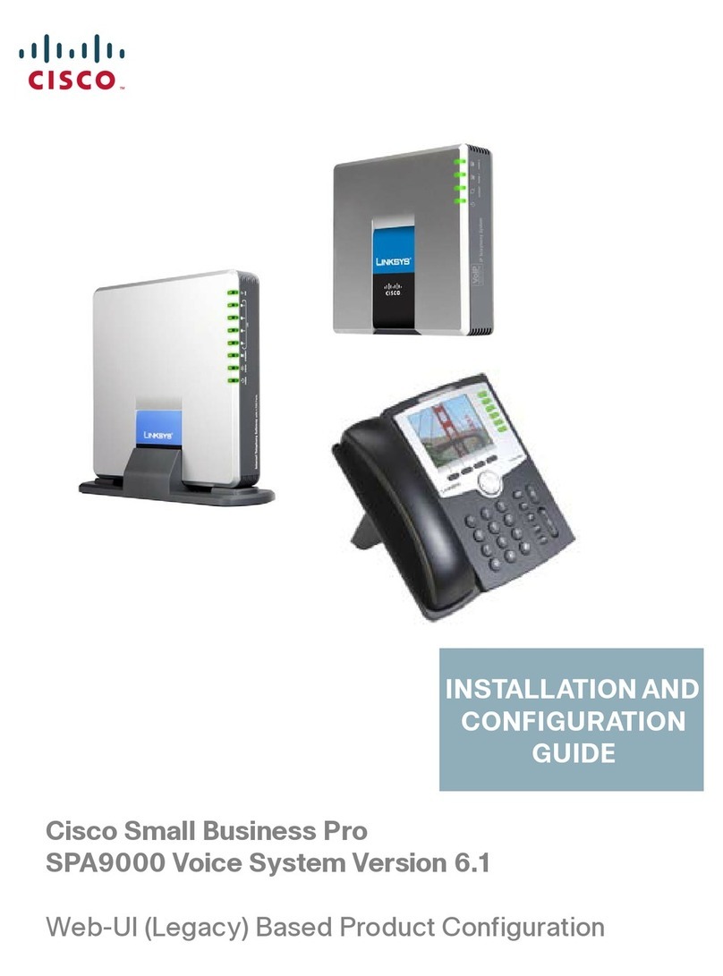 Linksys SPA921 - Cisco - IP Phone Installation and configuration guide