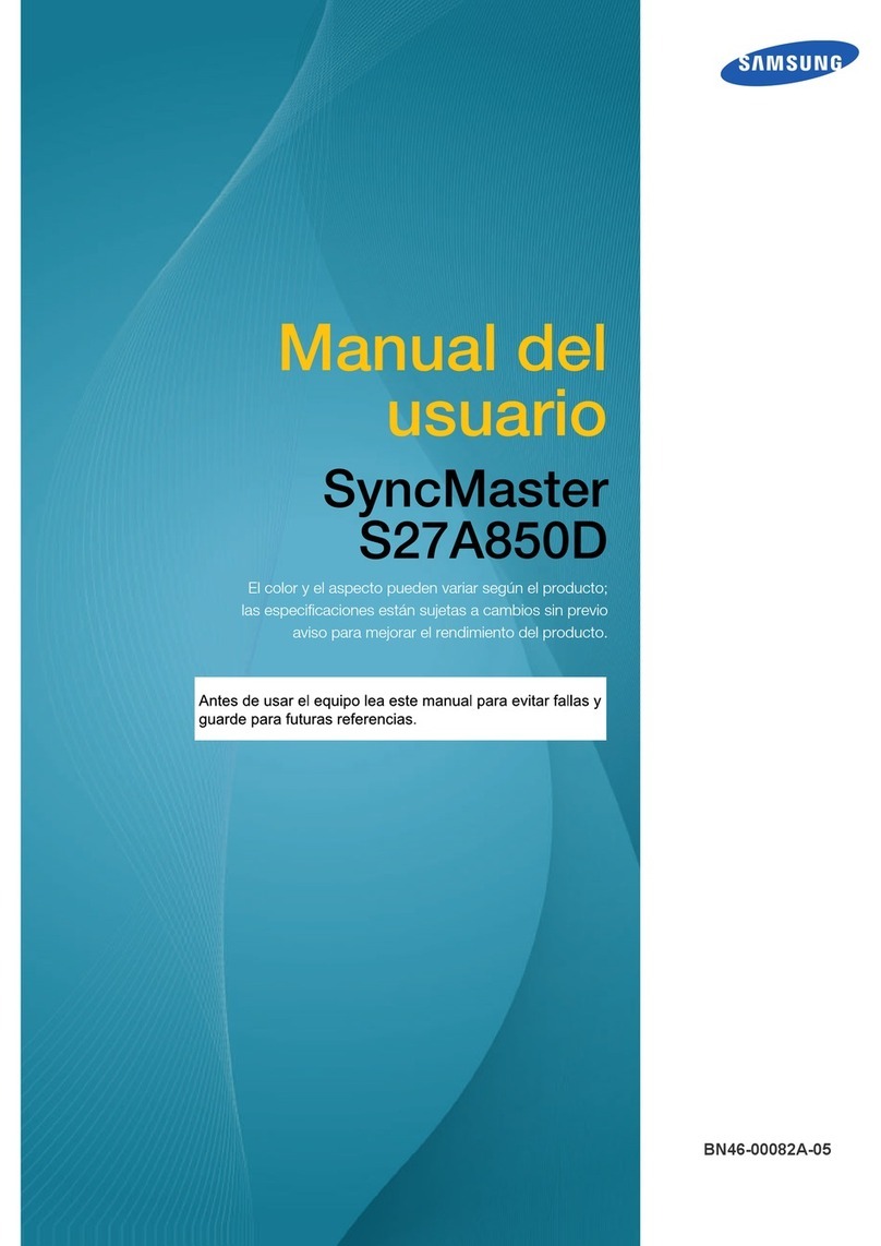 Samsung SyncMaster S27A850D User guide