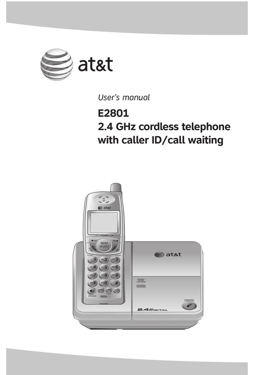 AT&T E2801 User manual