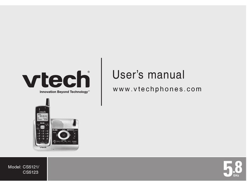 V-tech CS5123 User manual V-tech CS5123 User manual
