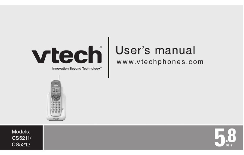 V-tech CS5211 User manual V-tech CS5211 User manual