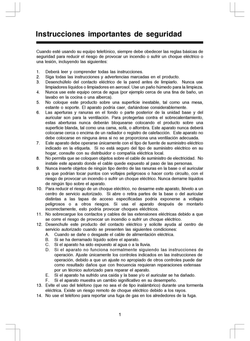 V-tech Bell User manual