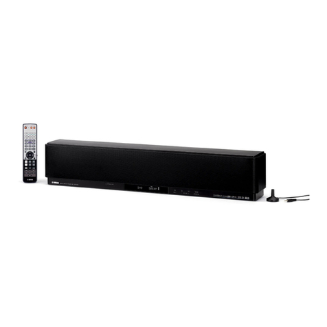 Yamaha YSP-900BL User manual