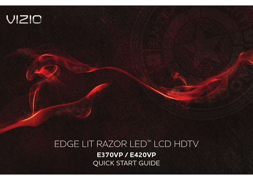 Vizio E370VP User manual