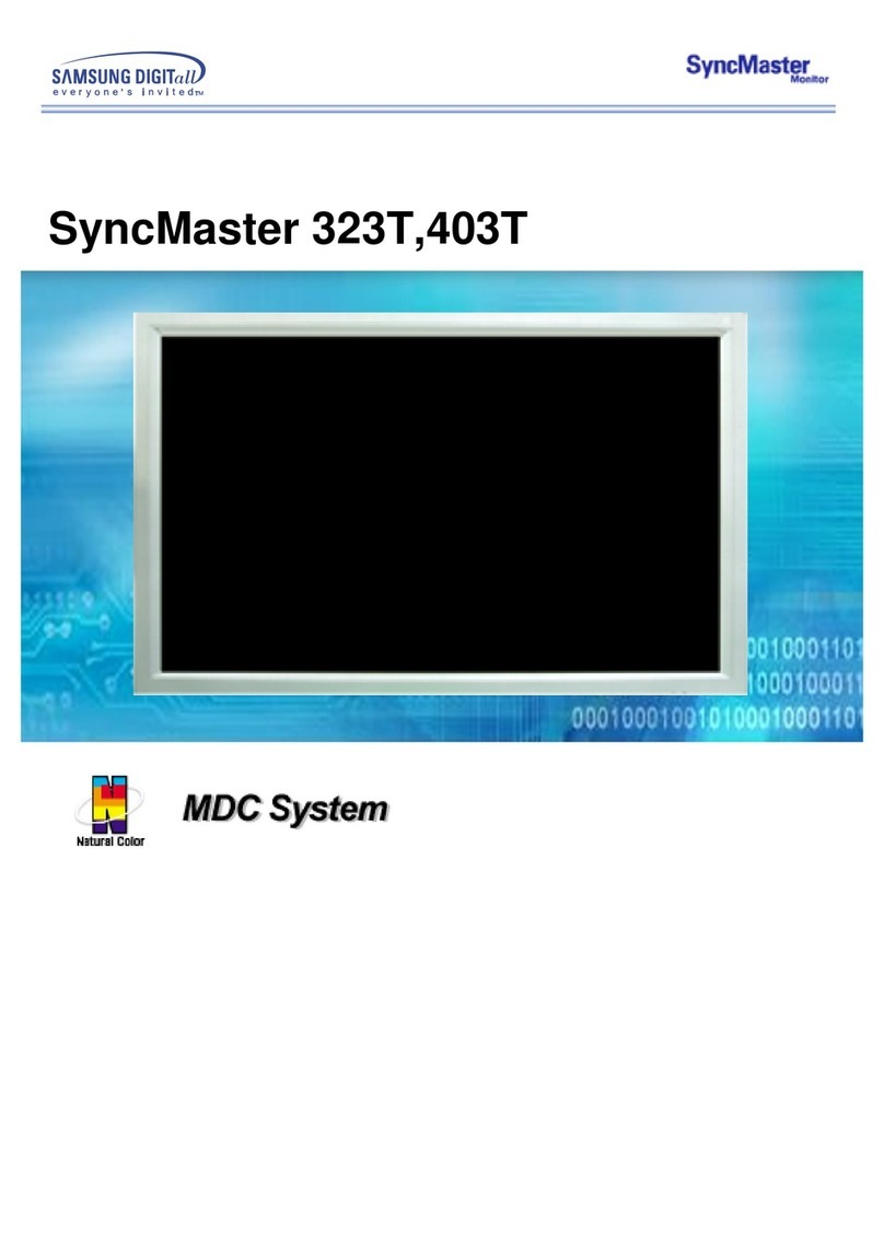 Samsung SyncMaster 323T User manual