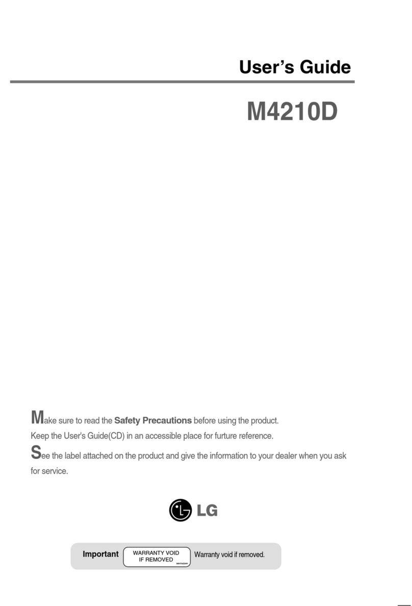 LG M4210D-B21 User manual
