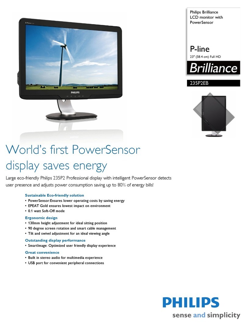 Philips 235P2EB User manual