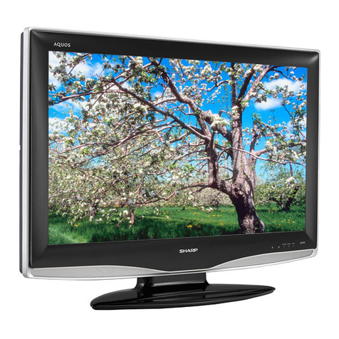 Sharp LC 42D43U - 42" LCD TV User manual