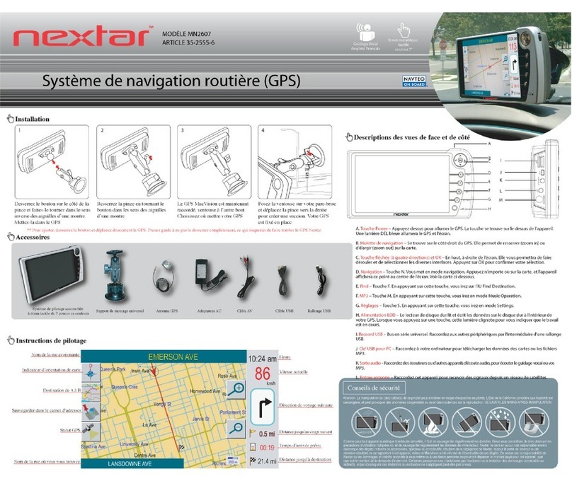 Nextar MN2607 User manual
