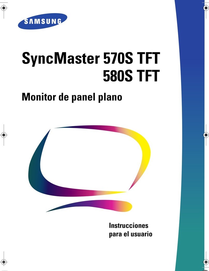 Samsung SyncMaster 570S TFT User manual