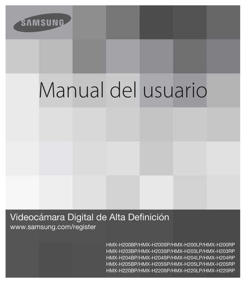 Samsung HMX-H205BN user manual