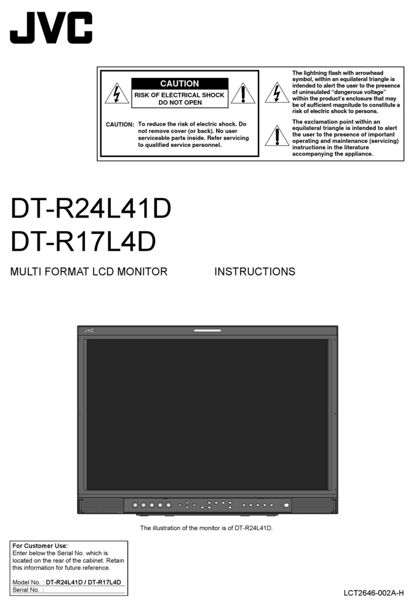 JVC DT-R24L41DU User manual JVC DT-R24L41DU User manual