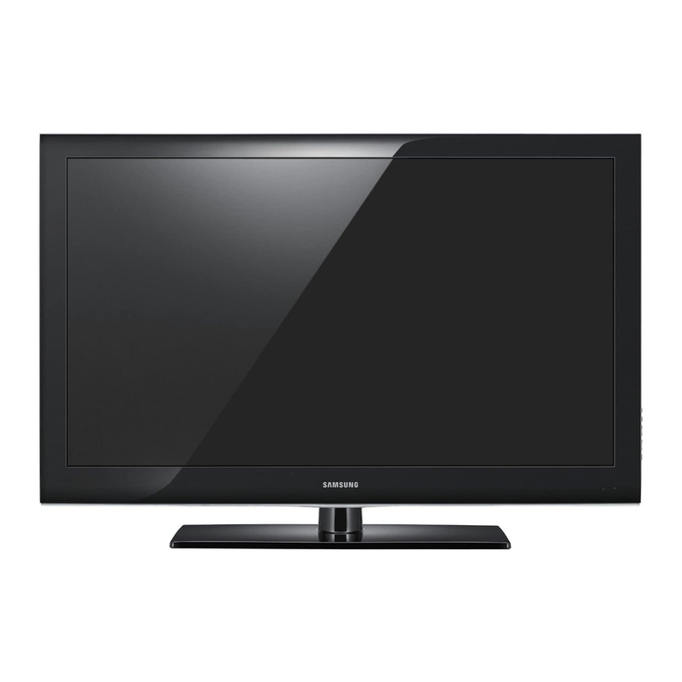 Samsung LN46B500 - 1080p LCD HDTV User manual