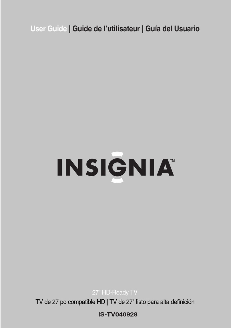 Insignia IS-TV040928 User manual