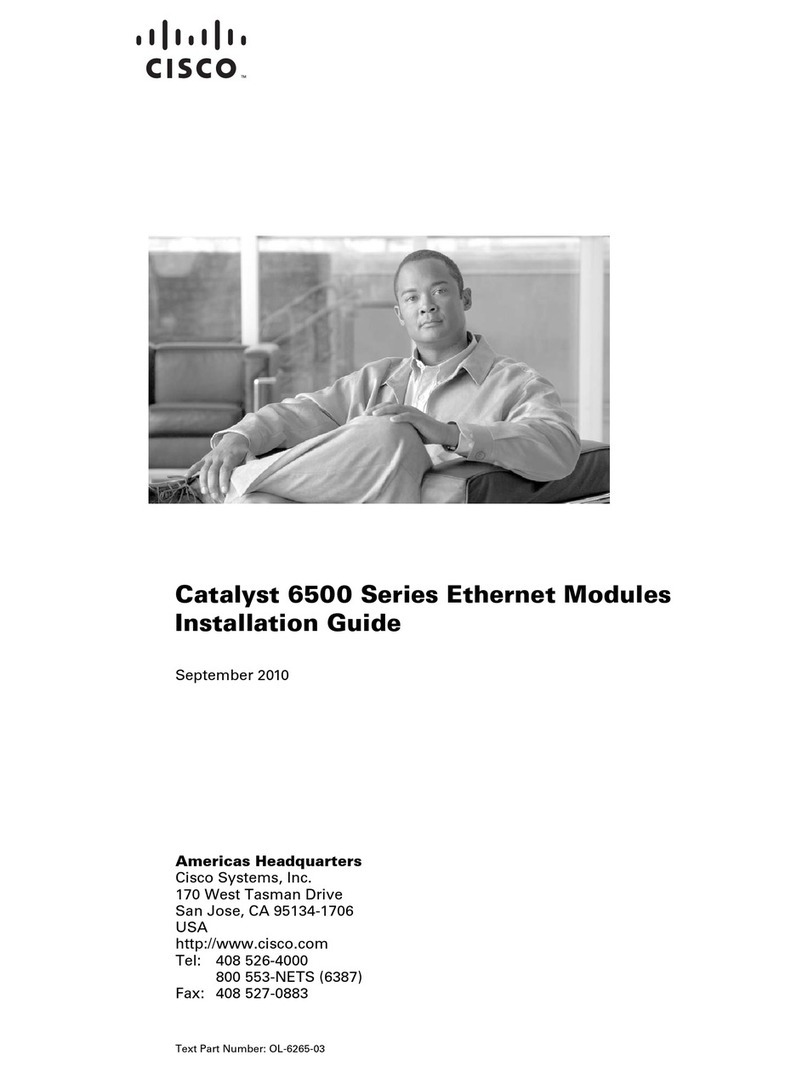 Cisco 6513 - Catalyst Switch installation guide