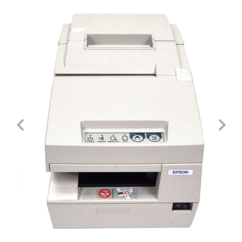 Epson TM H6000 - B/W Direct Thermal Use and care manual