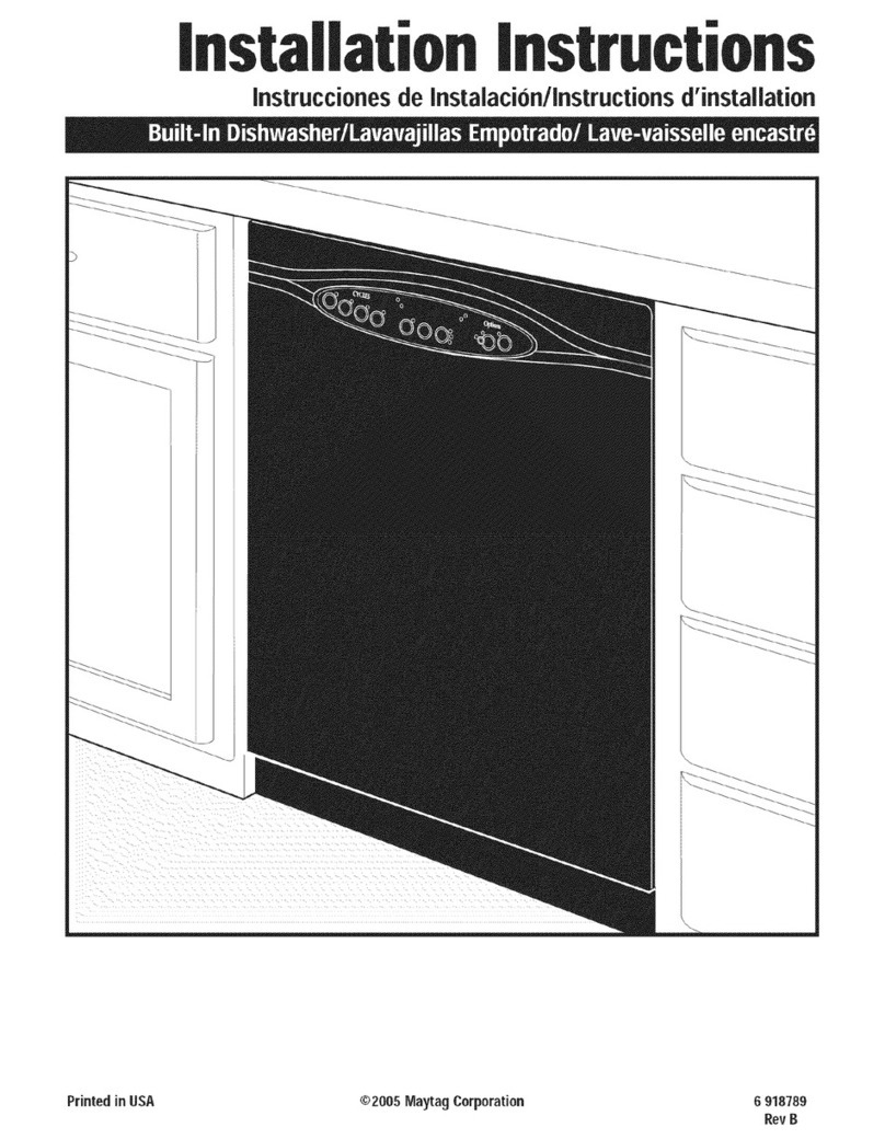 Maytag MDB6701AWW - BI DW 5LVL SANI ESTAR User manual