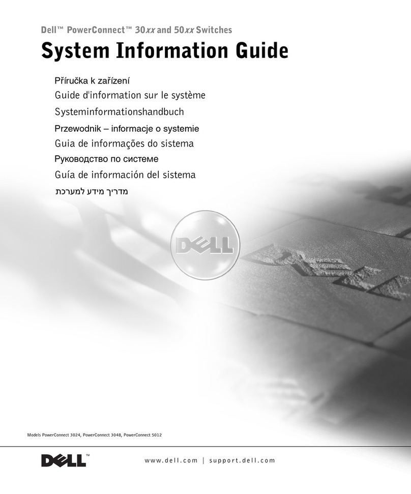 Dell PowerConnect 3024 User guide
