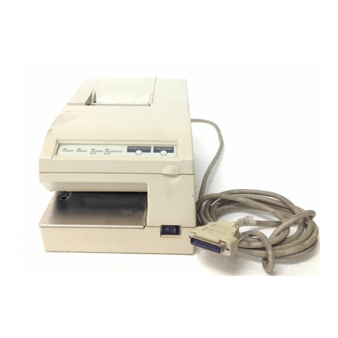 Epson U375P - TM B/W Dot-matrix Printer Quick setup guide