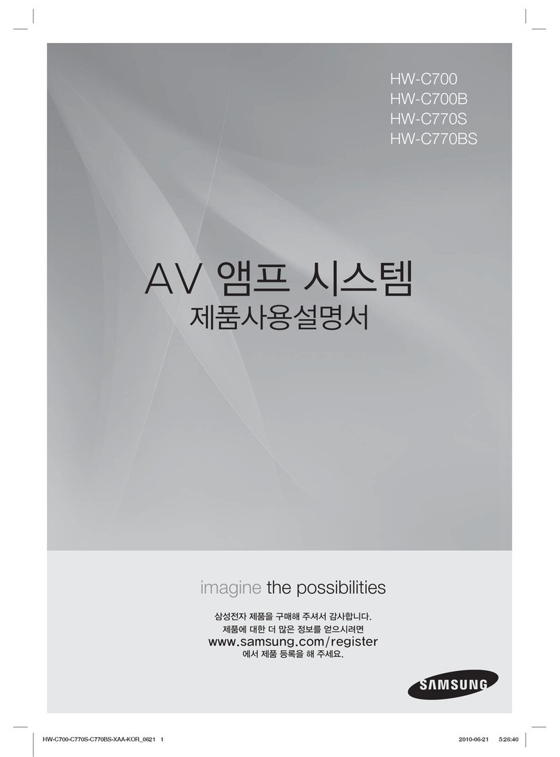 Samsung HW-C770BS User manual