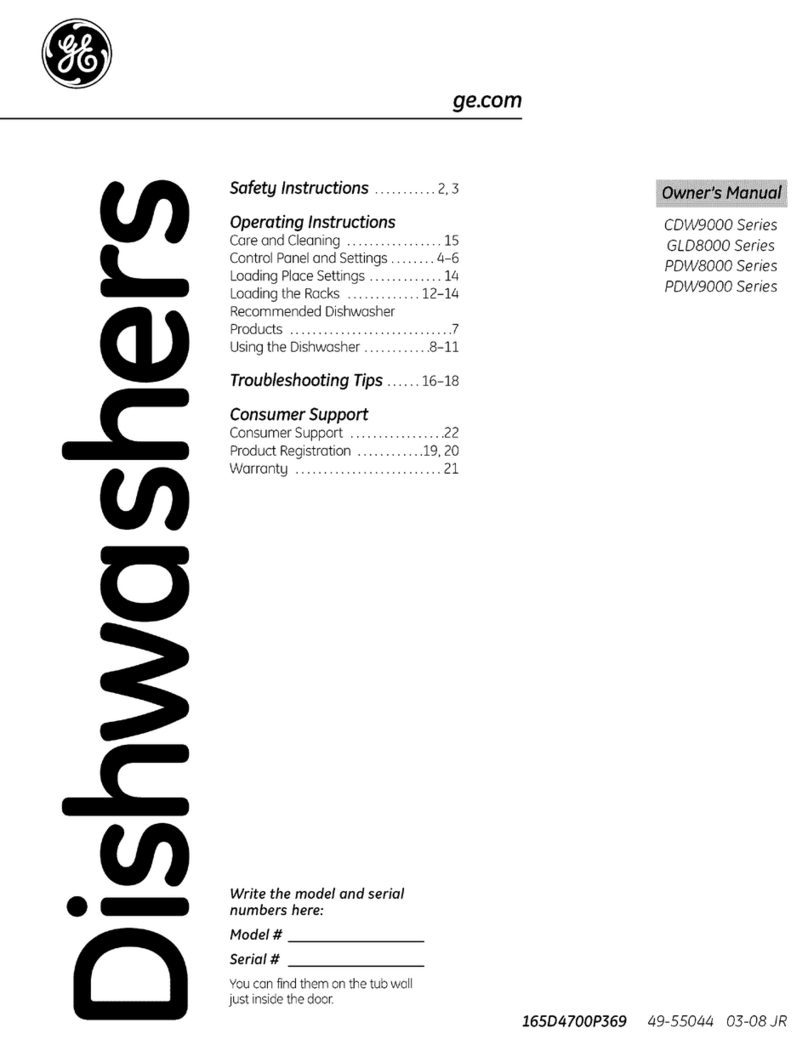 GE GLD8760NSS User manual GE GLD8760NSS User manual