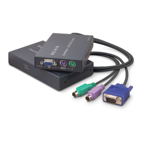 Belkin OmniView F1D084vea2 User manual
