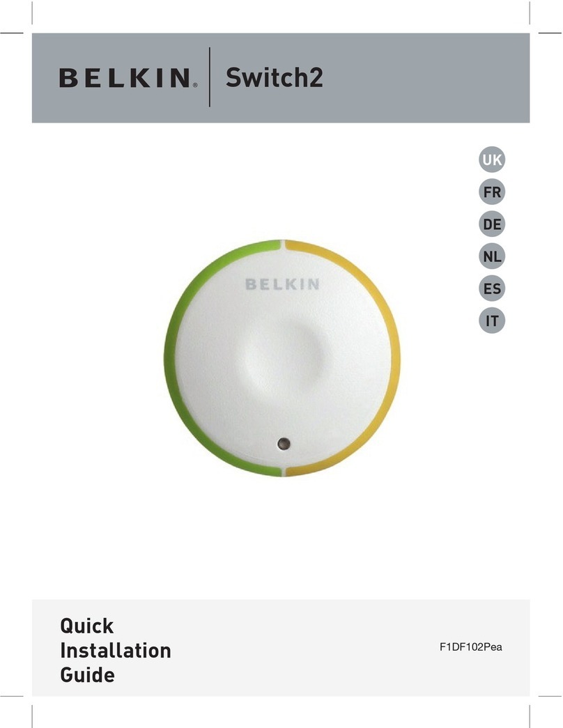 Belkin F1DK102PEA Quick installation guide