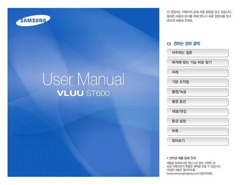Samsung Vluu ST600 User manual
