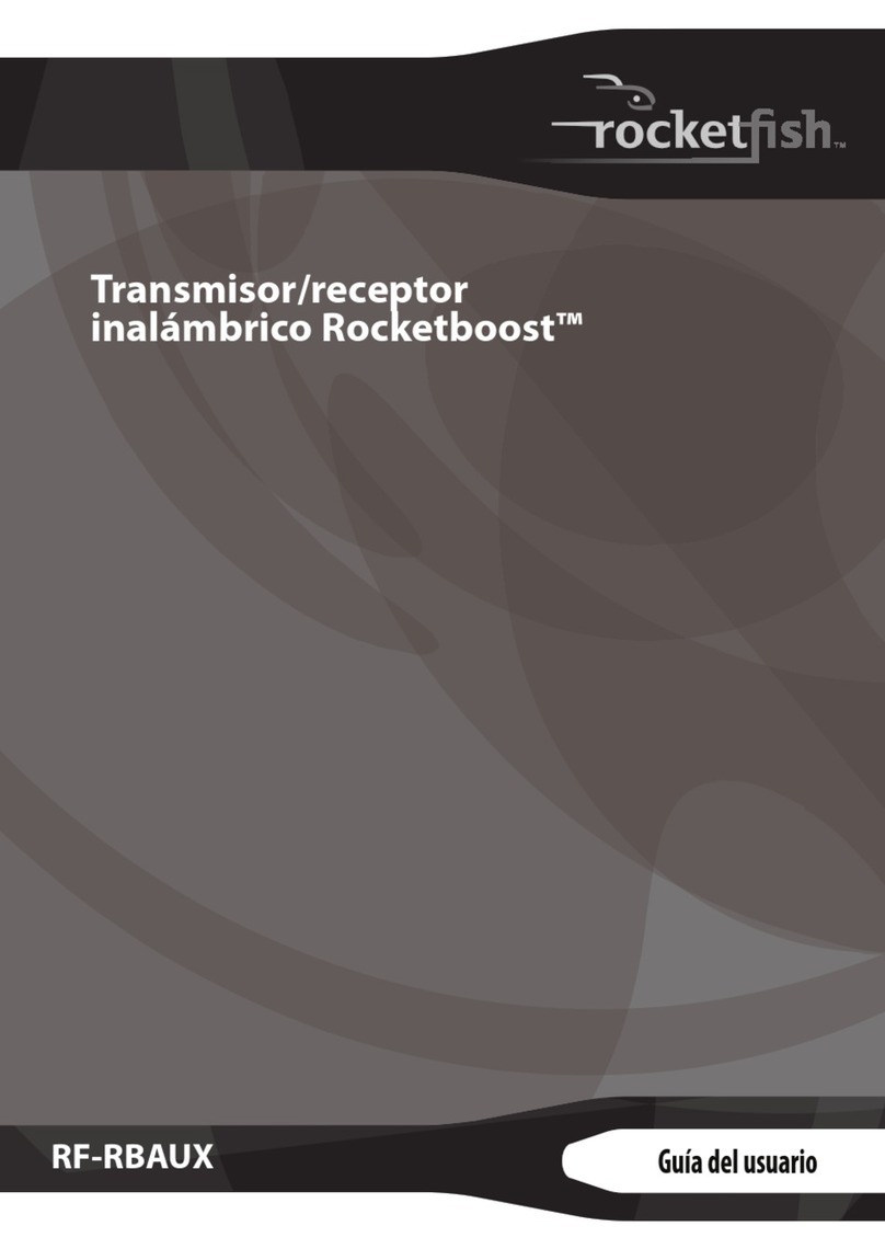 Rocket Fish RF-RBAUX User manual