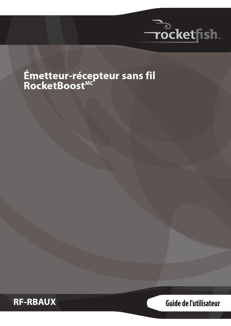 Rocket Fish RF-RBAUX User manual