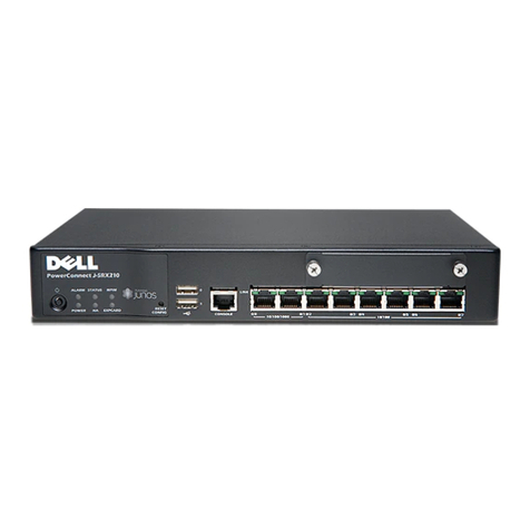 Dell PowerConnect J-SRX210 Installation instructions