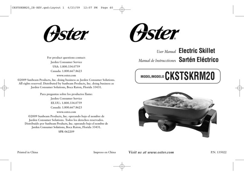 Oster CKSTSKRM20 user manual