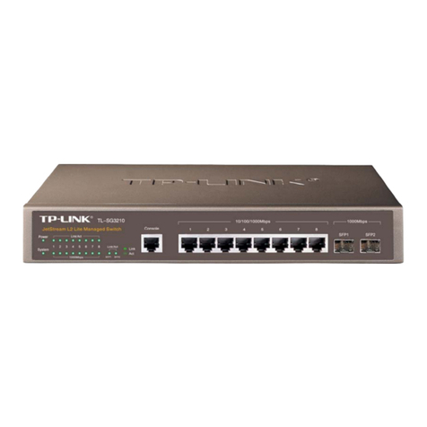 TP-Link JetStream L2 Lite TL-SG3210 Cli reference guide TP-Link JetStream L2 Lite TL-SG3210 Cli reference guide