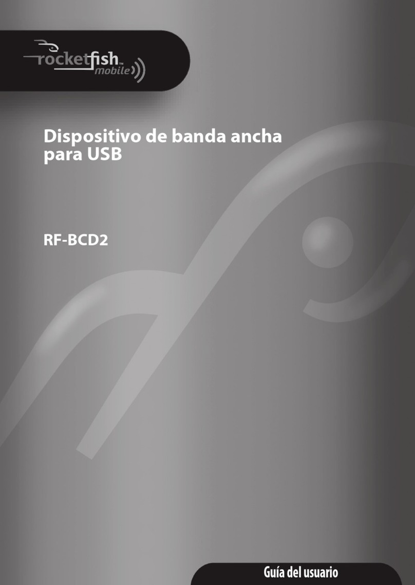 Rocket Fish RF-BCD2 Guía del usuario