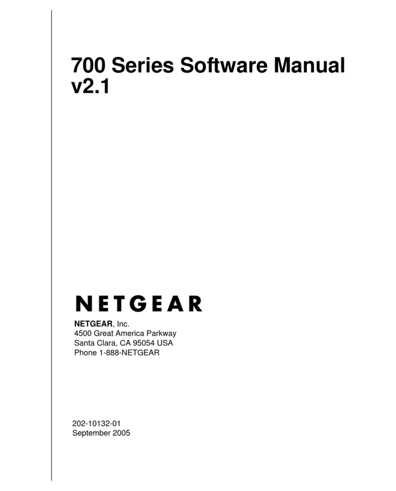 NETGEAR FSM726v2 - 10/100 Mbps Managed Switch User guide