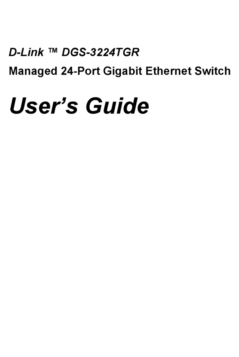 D-Link DGS-3224TGR - Switch User manual