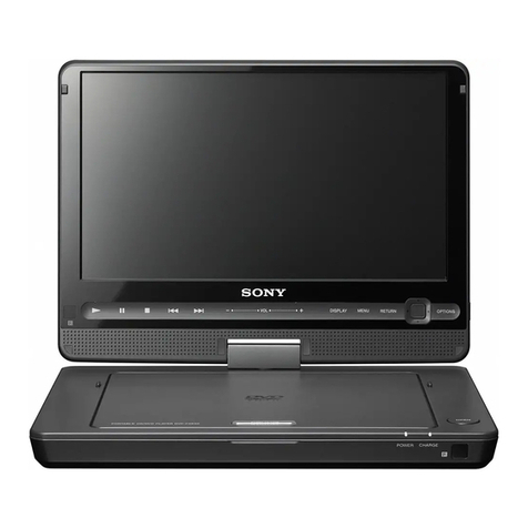 Sony DVP-FX950 - Portable Dvd Player User manual