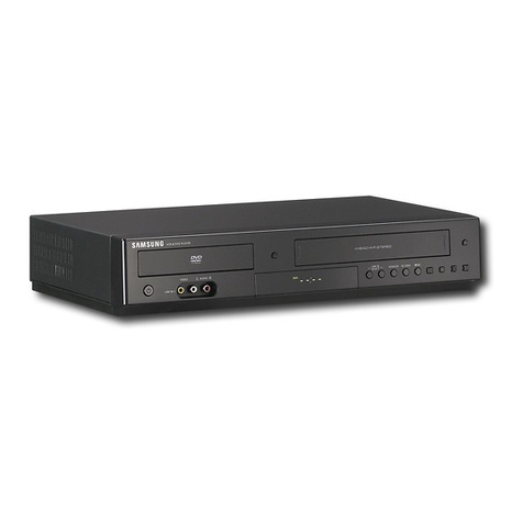 Samsung DVD-V9800M User manual