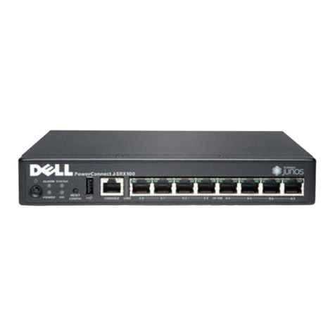 Dell PowerConnect J-SRX100 Installation instructions