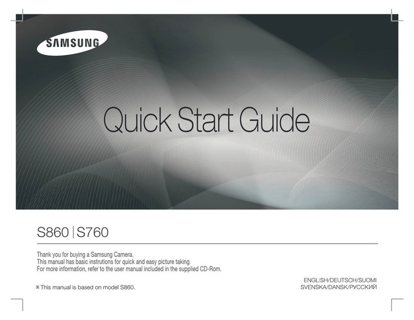 Samsung S760 - Digital Camera - Compact User manual